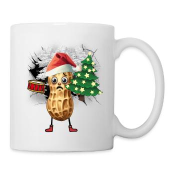 Santa Claus Peanut Santa Christmas - Mug - white - Right