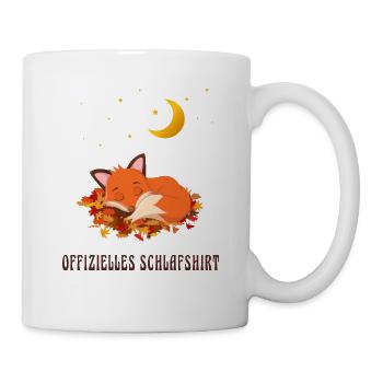 Official Sleep Shirt Fox - Mug - white - Right