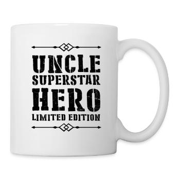 Best Uncle Hero Saying - Mug - white - Right