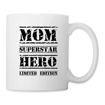Meilleure maman maman star disant maman - Mug blanc - blanc - Droite
