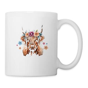 Belle-mère de la fille d’anniversaire - Mug blanc - blanc - Droite
