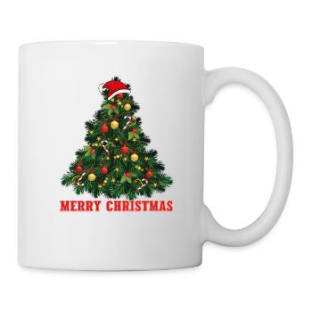 Festive Joy - Merry Christmas Tee - Mug - white - Right