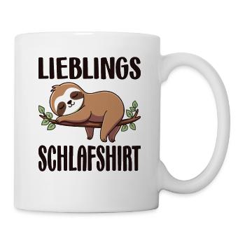 Favorite Sleep Shirt Late Riser Morning Grouches - Mug - white - Right
