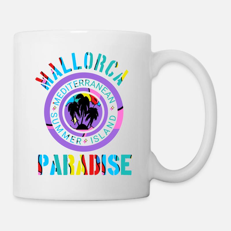XVIIe État de Majorque Palma - Mug blanc - blanc