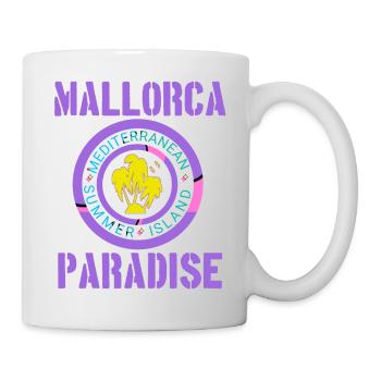 Mallorca Palma Insel - Tasse - Weiß - Rechts