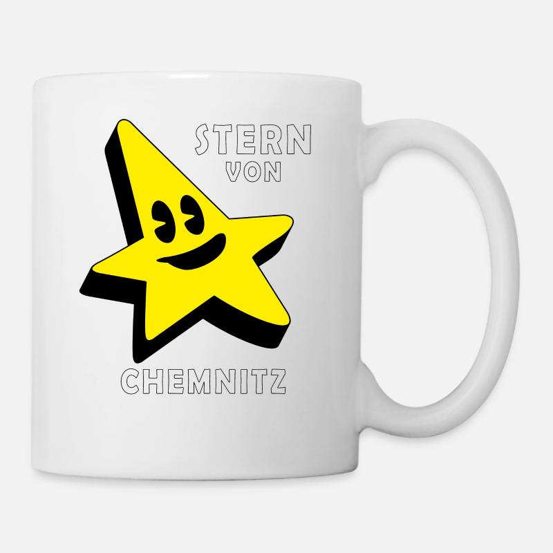 STERN VON CHEMNITZ - Tasse - Weiß