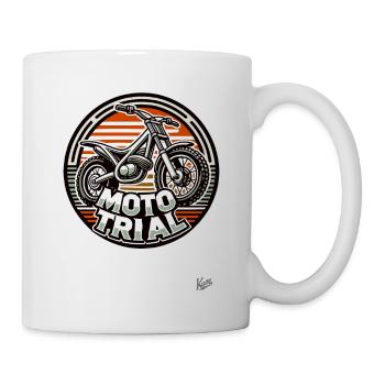 Motocross bike for moto-trial - Mug - white - Right
