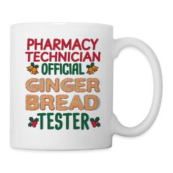 Pharmacy technician Xmas Gingerbread Christmas - Mug - white - Right
