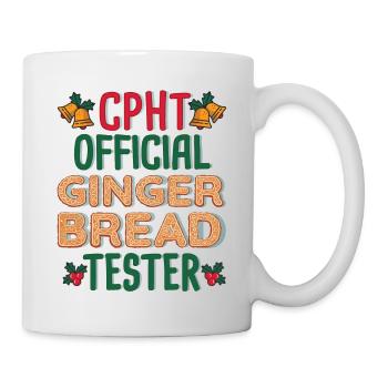CPhT Weihnachten Certified Pharmacy tech Xmas - Tasse - Weiß - Rechts