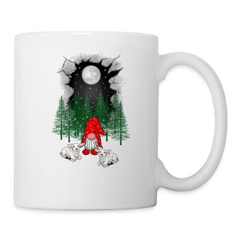 Santa Claus Santa Christmas Xmas Dwarf Sheep - Mug - white - Right