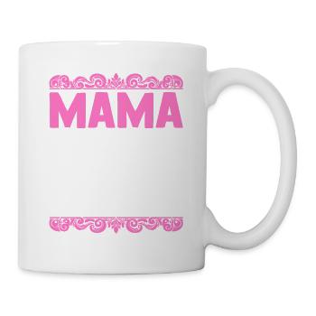 Mama Von 2 Kindern - Tasse - Weiß - Rechts