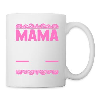 Mama Von 2 Kindern - Tasse - Weiß - Rechts