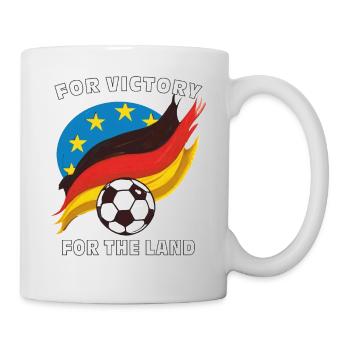 FOOTBALL FOR VICTORY FOR THE LAND - Mug - white - Right