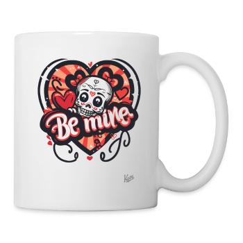 Heart and Skull: Be Mine - Mug - white - Right