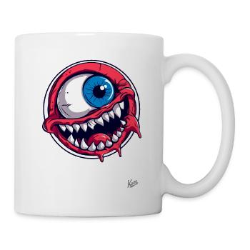 Funny Horror Cyclops Eye - Mug - white - Right