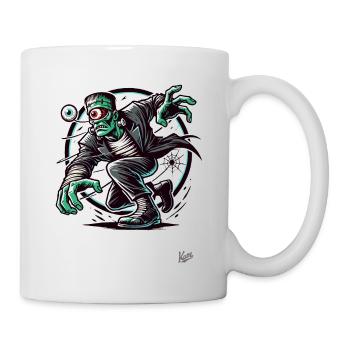 The Green Cyclops Undead Zombie Monster - Mug - white - Right