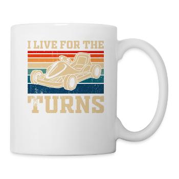 Go Kart Kart Driver Go Kart Racing - Mug - white - Right
