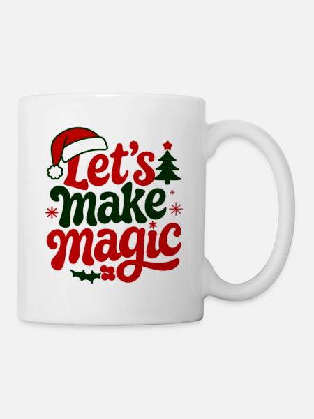 Weihnachtszauber - Tasse - Weiß