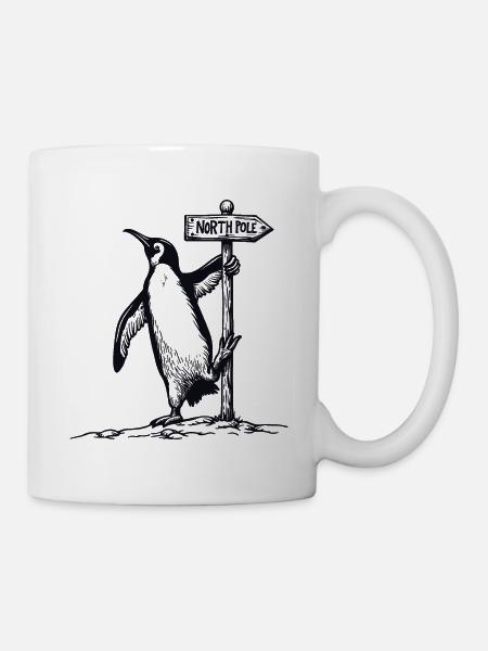 PINGUIN - Tasse - Weiß