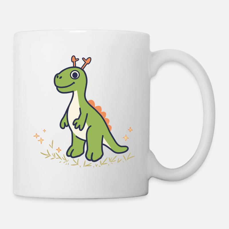 DINOSAURIER - Tasse - Weiß