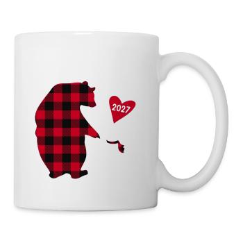 Große Schwester Bär 2027 - Tasse - Weiß - Rechts