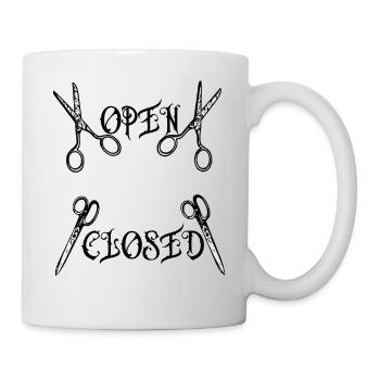 cadeau femme, homme, t-shirt humoristique, humour - Mug blanc - blanc - Droite