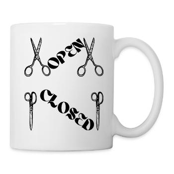 cadeau femme, homme, t-shirt humoristique, humour - Mug blanc - blanc - Droite