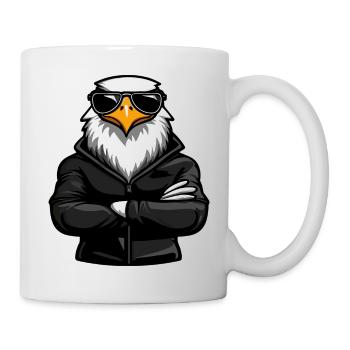 Adler Eagle Comic - Mug - white - Right