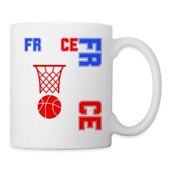 drapeau france cadeau, cadeau france drapeau - Mug blanc - blanc - Droite