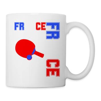 drapeau france cadeau, cadeau france drapeau - Mug blanc - blanc - Droite