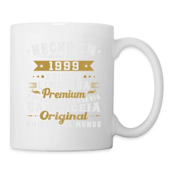 Fabriqué en 1999 Cadeau d’anniversaire vintage - Mug blanc - blanc - Droite