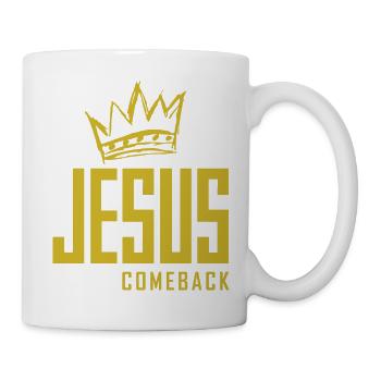 Jesus Comeback – Your Statement of Faith! - Mug - white - Right