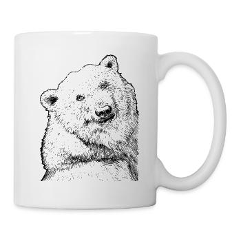 Dreaming Polar Bear - Mug - white - Right