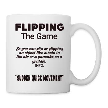 Inverser l’argot du jeu - Mug blanc - blanc - Droite