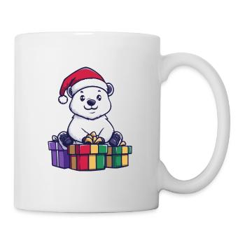 Polar Bear Christmas Gifts Polar Bear - Mug - white - Right