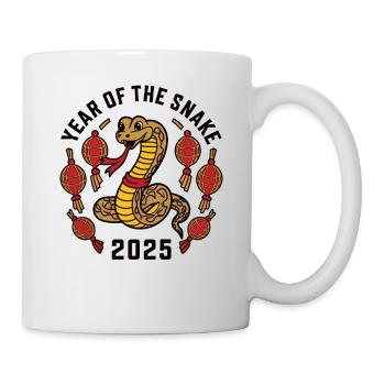 Année Chinoise 2025 Année du Serpent - Mug blanc - blanc - Droite