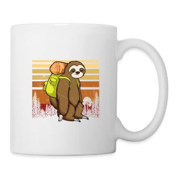 Sloth Hiking Team We Will Get There When We Get - Mug - white - Right
