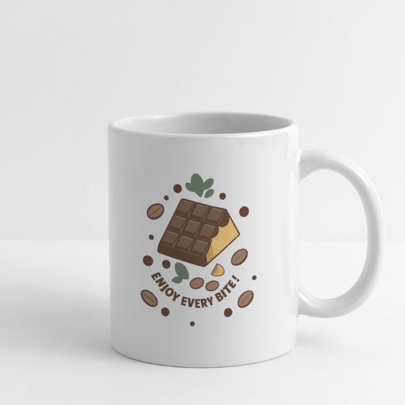 TABLETTES DE CHOCOLAT Mug blanc