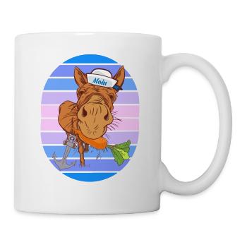 marin marin Moin Ahoy - Mug blanc - blanc - Droite