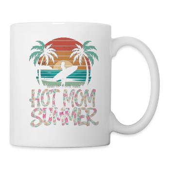 Hot Mom Summer - Surf - Mug - white - Right