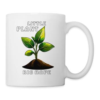 PFLANZE LITTLE PLANT BIG HOPE - Mug - white - Right
