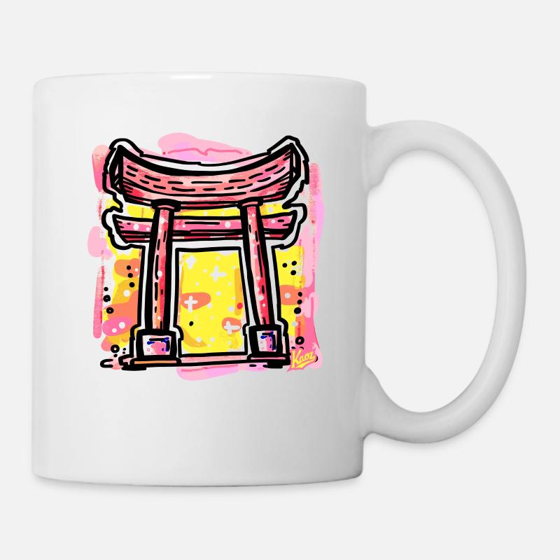 Japanese Tori Gate - Mug - white