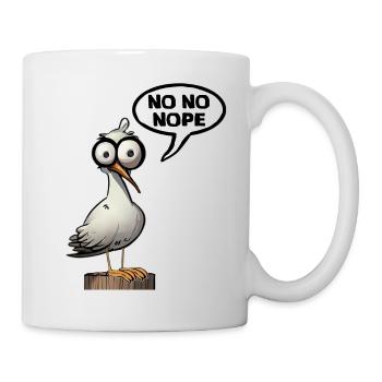 Be seagull no - Mug - white - Right