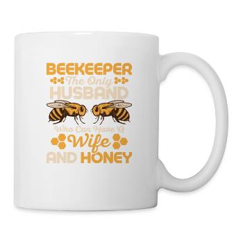 Beekeeper The Only Husband Apiarist - Mug - white - Right