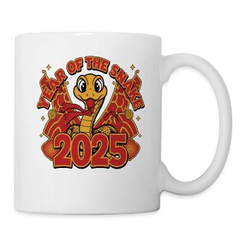 Année Chinoise 2025 Année du Serpent - Mug blanc - blanc - Droite