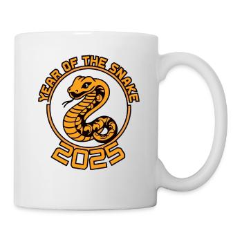 Année Chinoise 2025 Année du Serpent - Mug blanc - blanc - Droite