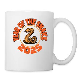 Année Chinoise 2025 Année du Serpent - Mug blanc - blanc - Droite