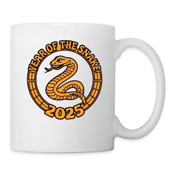 Année Chinoise 2025 Année du Serpent - Mug blanc - blanc - Droite