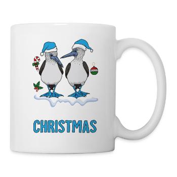 Noël aux Galapagos - Mug blanc - blanc - Droite