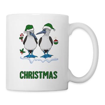 Noël aux Galapagos - Mug blanc - blanc - Droite